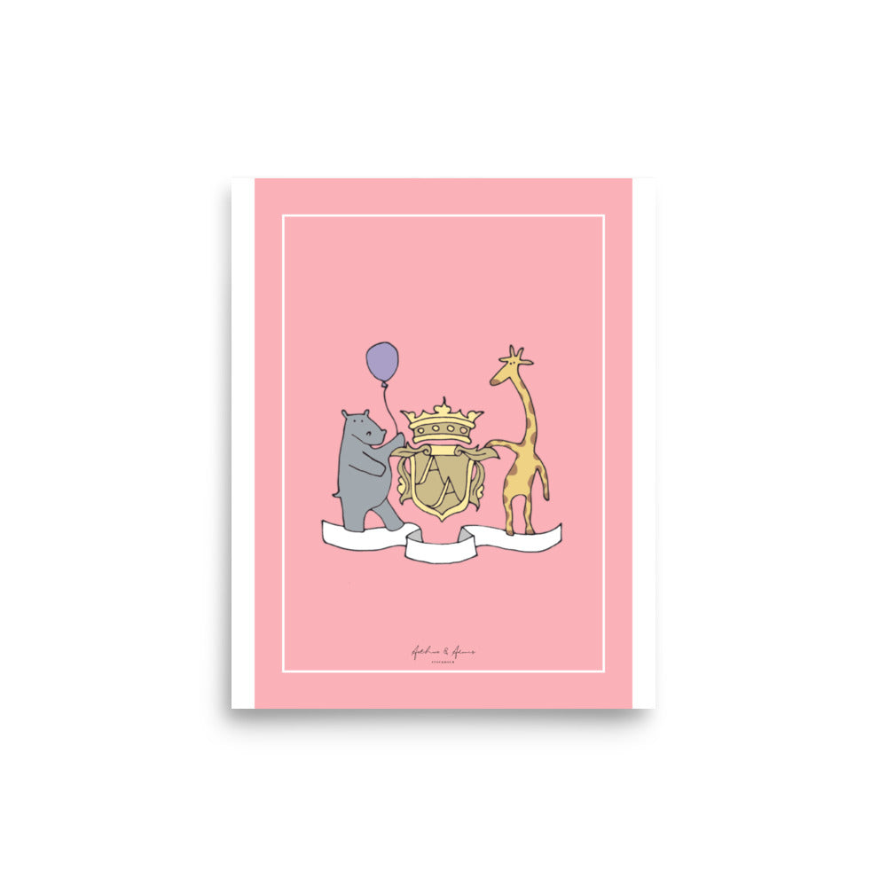 Nursery Prints - Pink